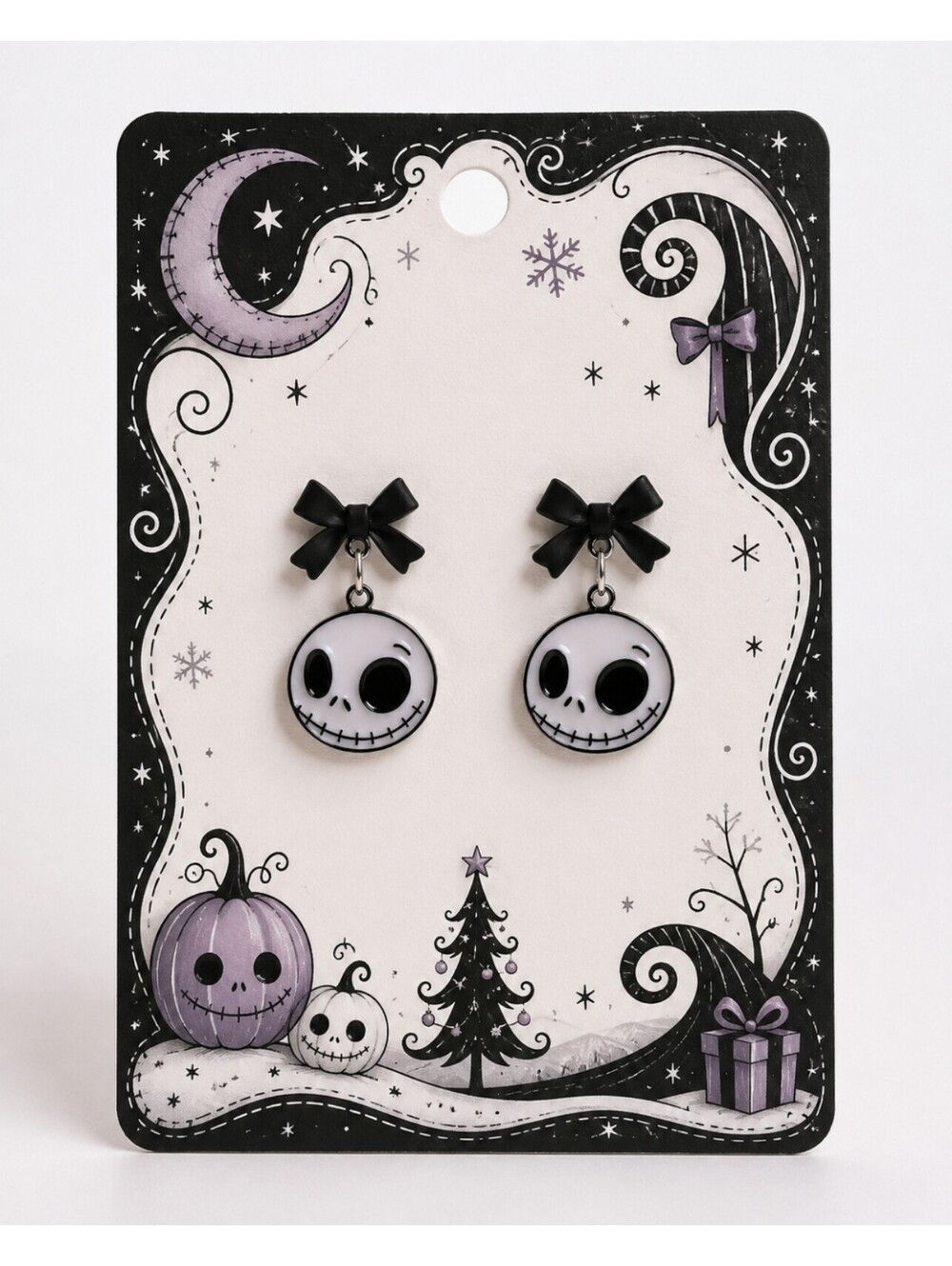 Disney's The Nightmare Before Christmas Jack Skellington Hypoallergenic Earrings